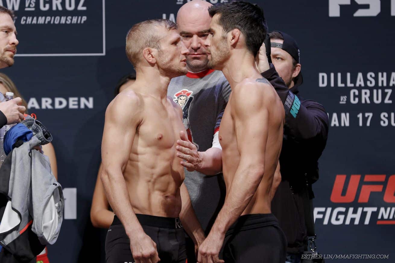 UFC Fight Night 81 - Dominick Cruz vs TJ Dillashaw - The Guy Blog