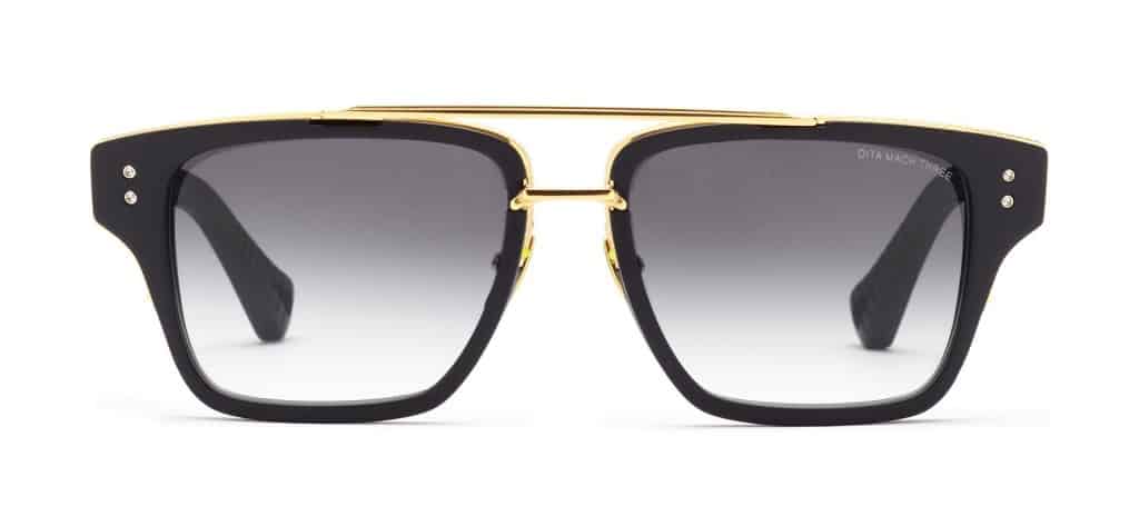 Cool gift ideas for men DITA Mach Three Black and Gold | The Guy Blog