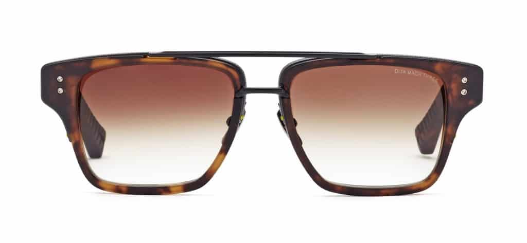 Cool gift ideas for men DITA Mach Three Matte Tortoise Black | The Guy Blog