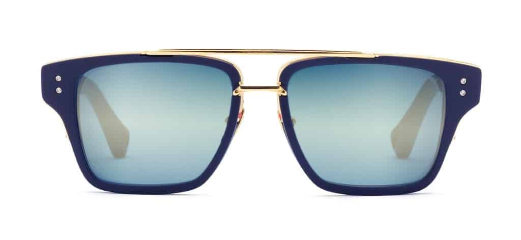 Cool gift ideas for men DITA Mach Three Navy Blue and Gold | The Guy Blog