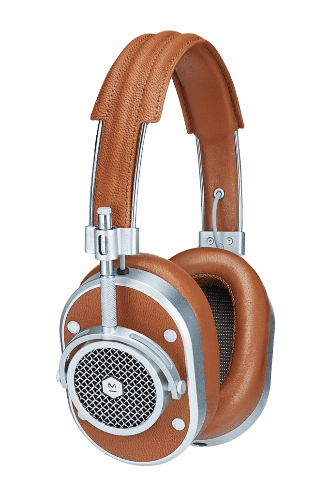 Cool gift ideas for men MH40Brown Over Ear Headphones Side | The Guy Blog