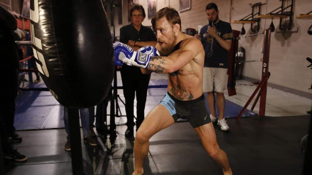 Connor McGregor confidence striking | The Guy Blog