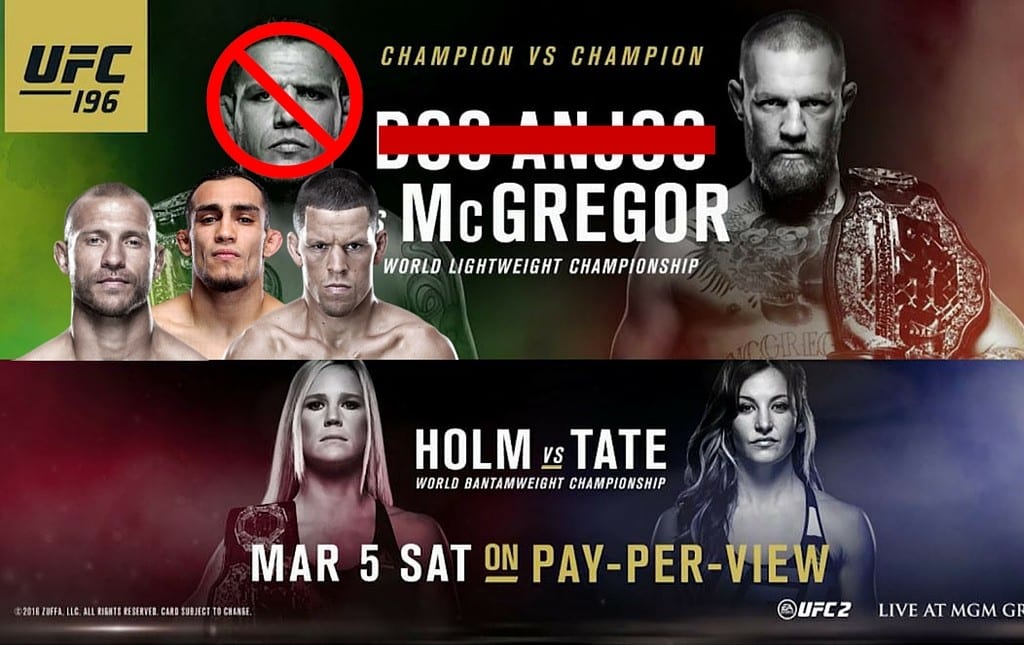 UFC 196 Plan F