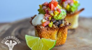 Loaded Taco Cups by FitMenCook | The Guy Blog